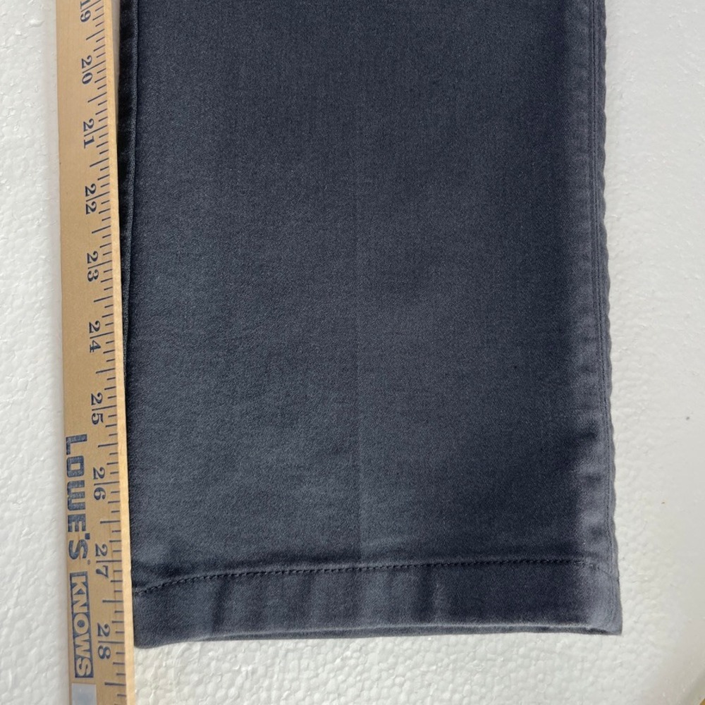 Croft & Barrow Womens Size 14 Gray Effortless Stretch Pants Straight Leg Pull on - Picture 10 of 11